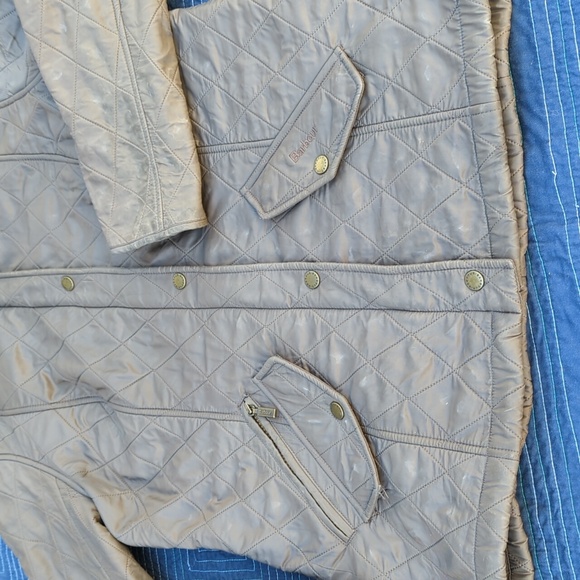 Barbour Cavalry Polarquilt Jacket, women's US 10 - Picture 9 of 16